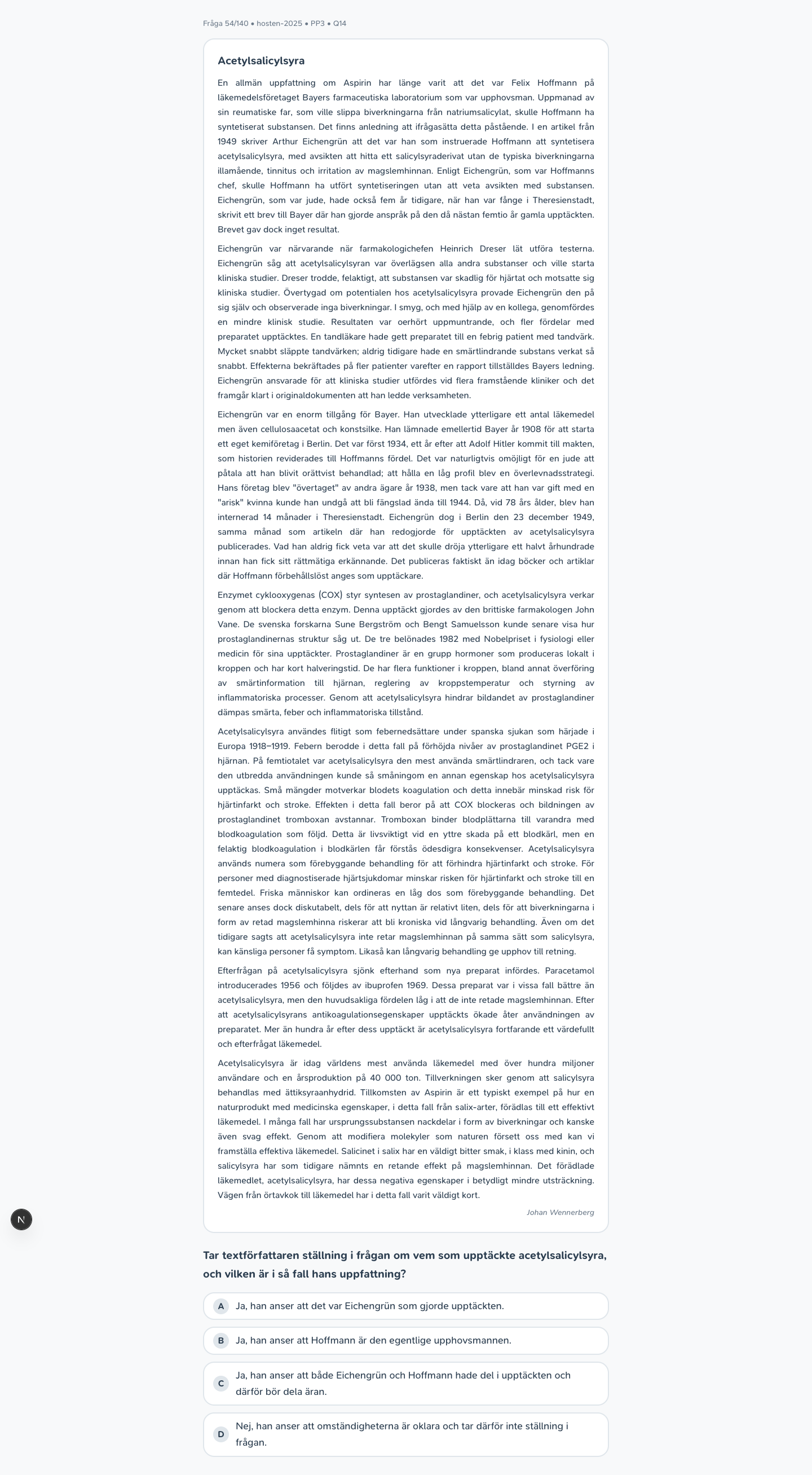 hosten-2025 · PP3 · Q14 · verbal (LÄS)