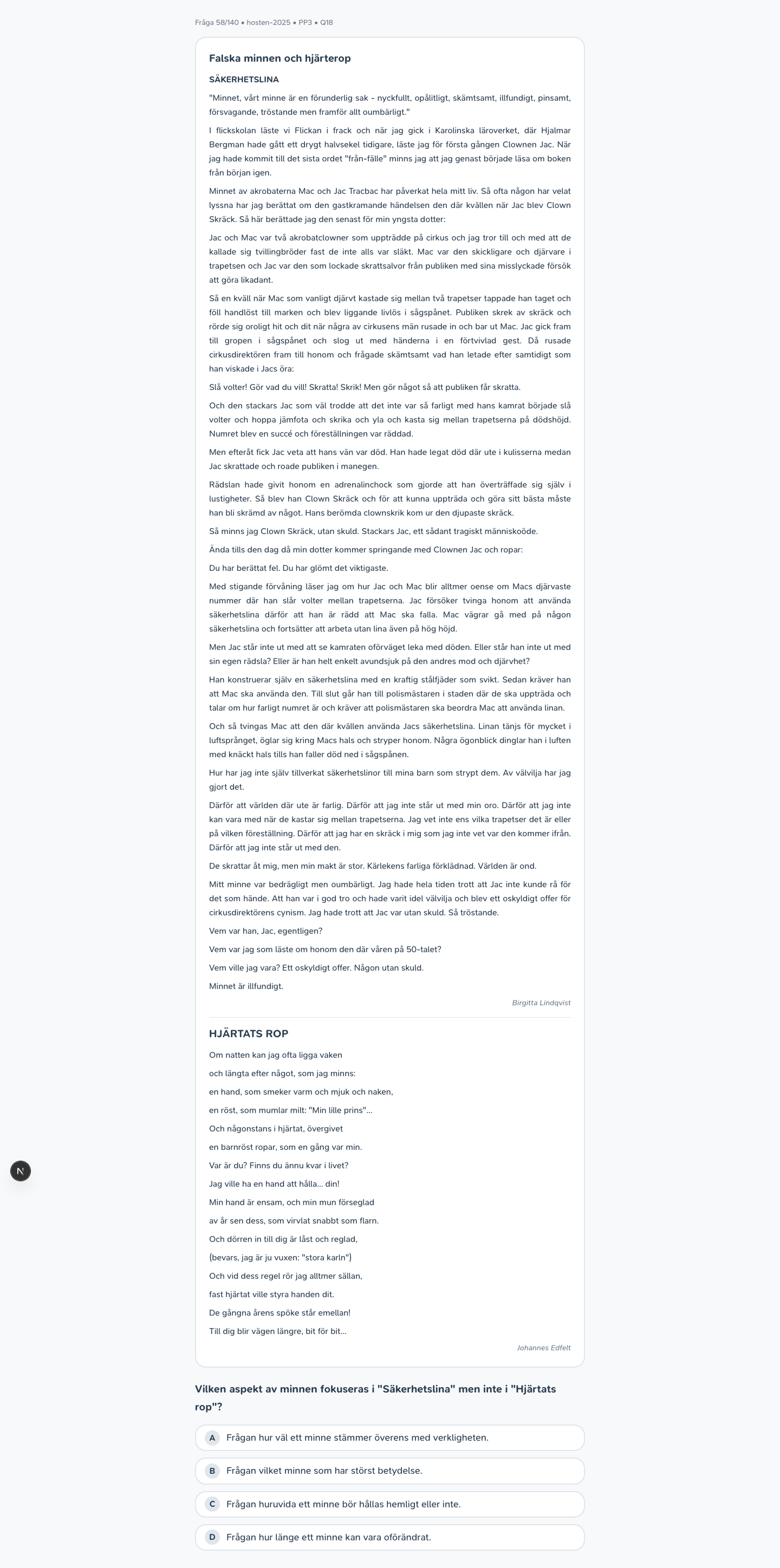hosten-2025 · PP3 · Q18 · verbal (LÄS)