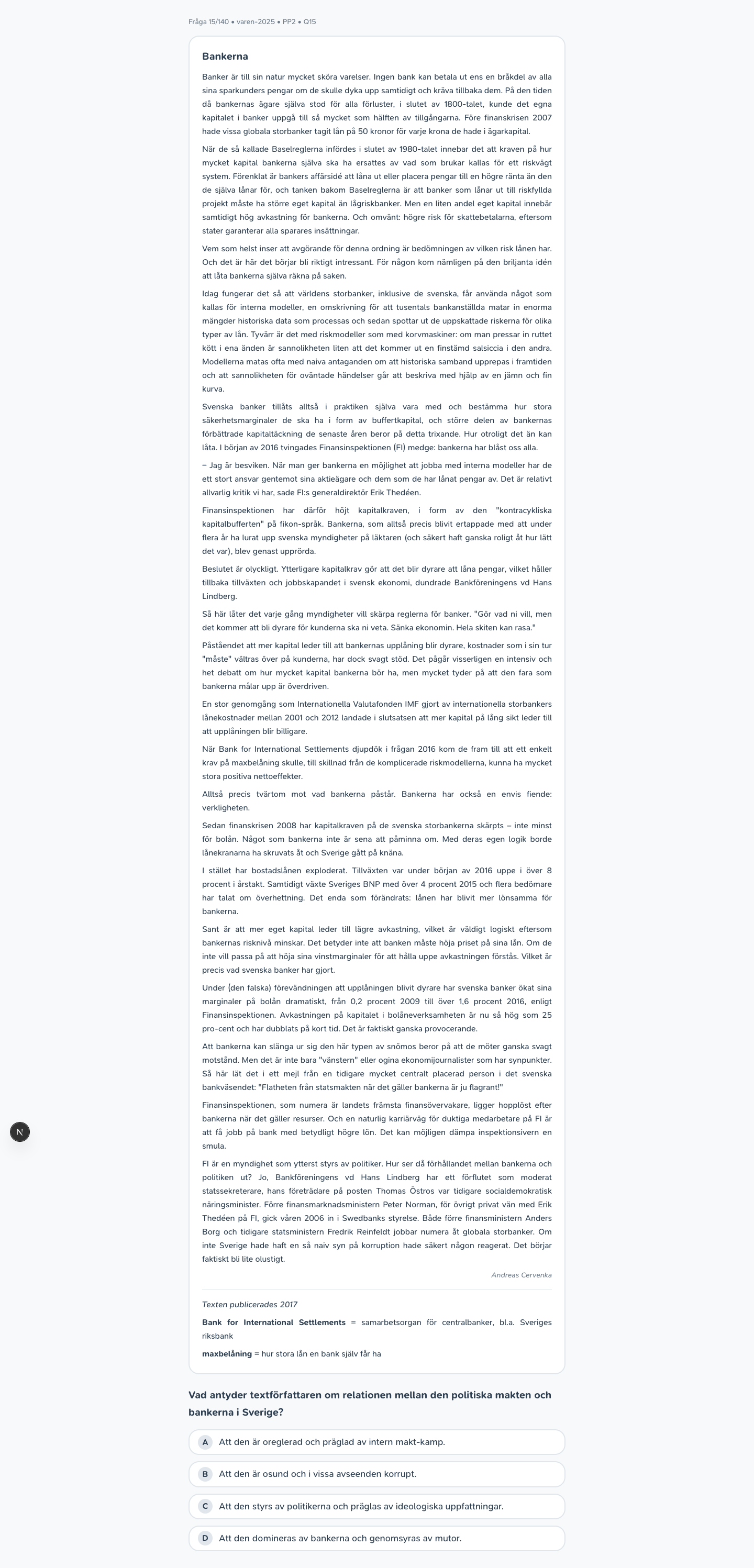 varen-2025 · PP2 · Q15 · verbal (LÄS)