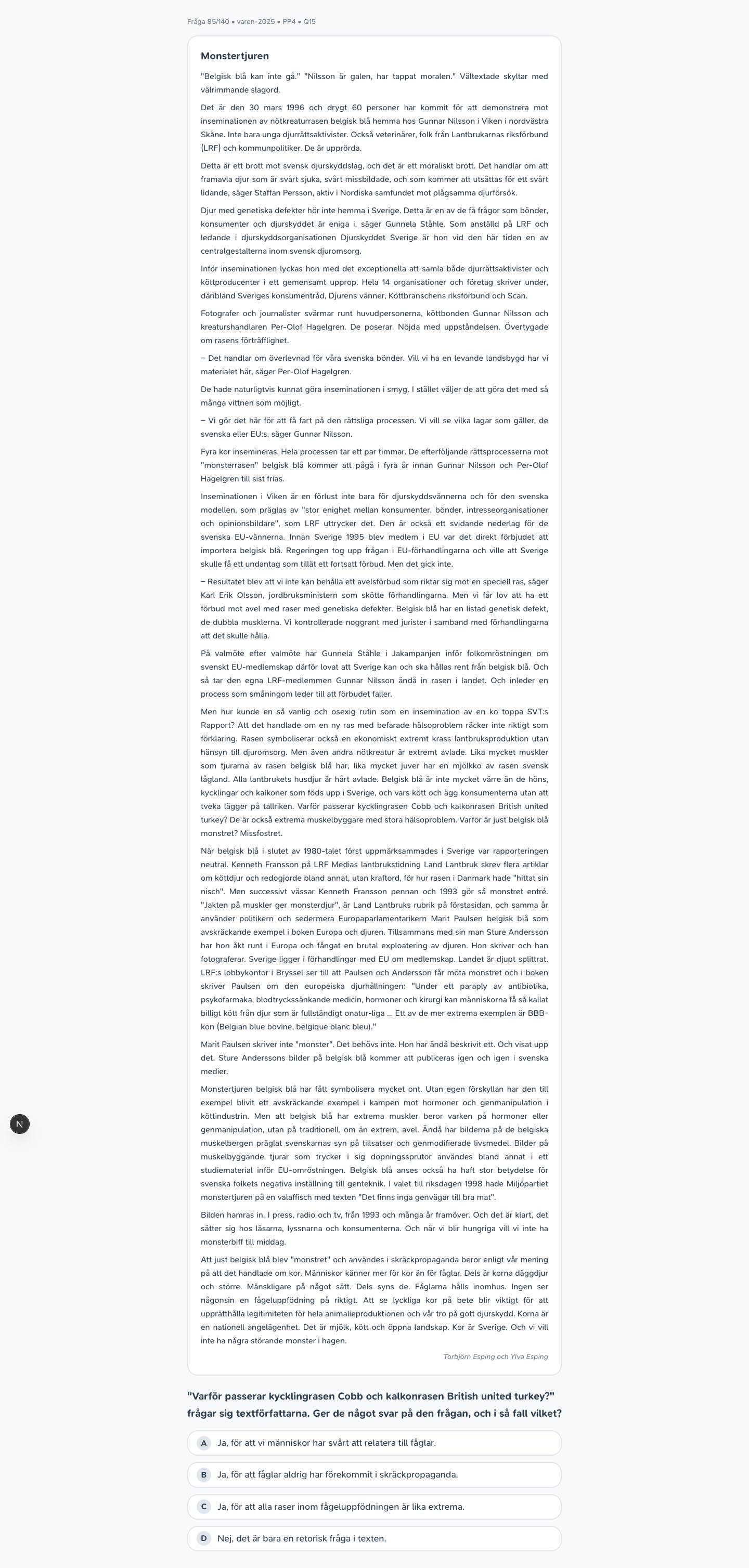 varen-2025 · PP4 · Q15 · verbal (LÄS)