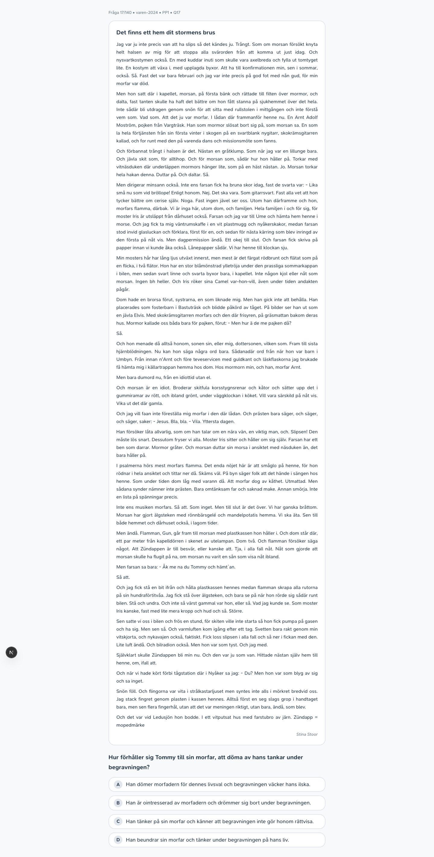 varen-2024 · PP1 · Q17 · verbal (LÄS)