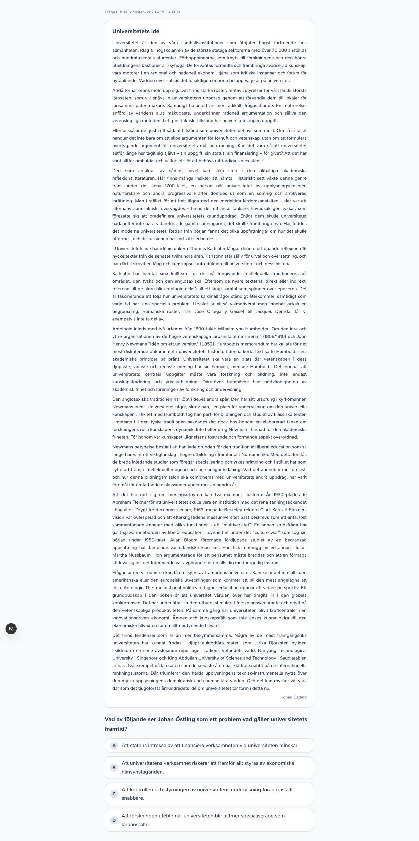 hosten-2023 · PP3 · Q20 · verbal (LÄS)